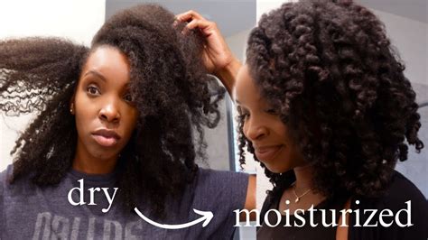 How To Moisturize Dry Low Porosity Hair Midweek Natural Hair Refresh 4a 4b 4c Natural Hair