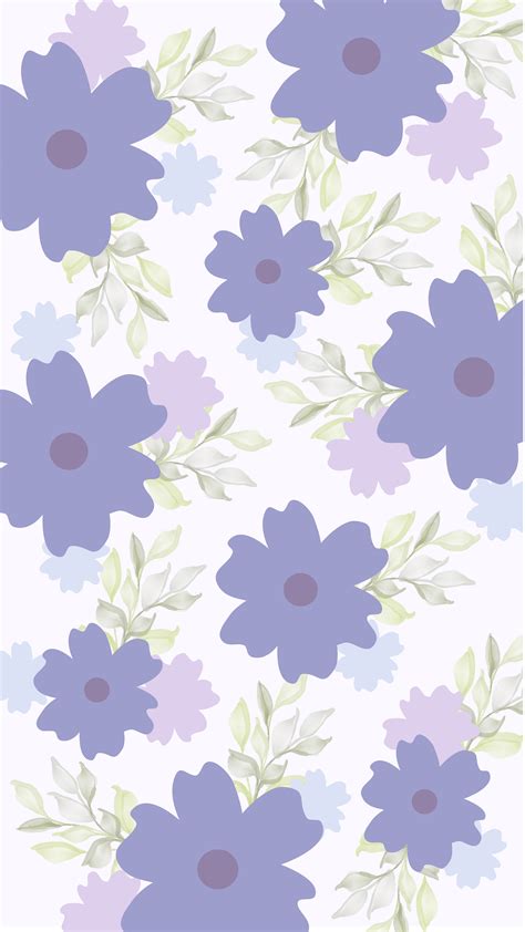 Free Purple Floral Background EPS Illustrator SVG Template Net