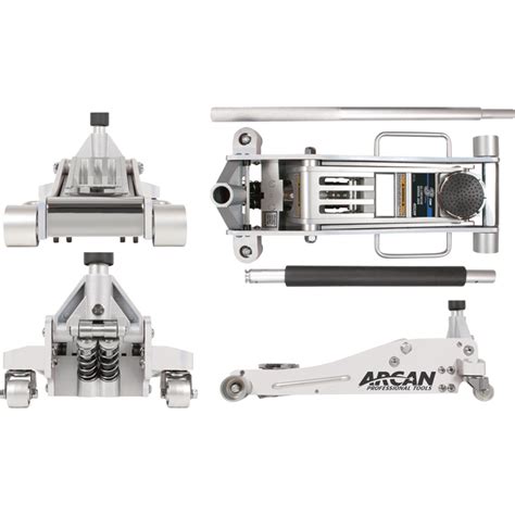 Arcan Ton Aluminum Quick Rise Low Profile Service Floor Jack Model