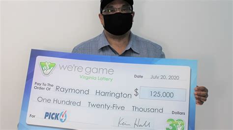 Virginia Beach man wins 25 times in Virginia Lottery Pick 4 drawing for ...