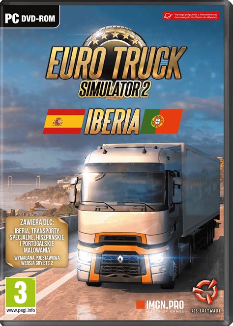 Euro Truck Simulator Iberia Gra Pc Niskie Ceny I Opinie W Media Expert