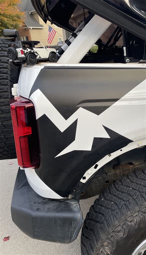 Put any cool / unique vinyl decals on your Bronco? Let's see them ...