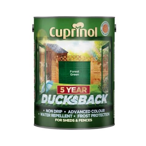 Cuprinol Ducksback | Forest Green 5L| Brighton Warehouse