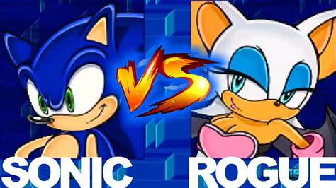 Fight Sonic Vs Rouge Neo Sonic Fighters Youtube