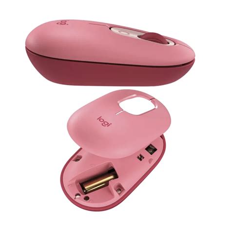 Mouse Inalambrico Bluetooth Logitech Pop Rosa Digital Smart