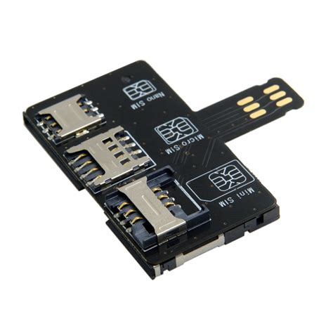 Micro Sim Card Adapter : SIM Card Adapter 4 in 1 Micro Standard Sim Card Adapter | Shopee ...