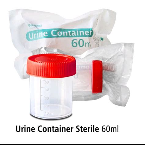 Jual Urine Container Steril 60ml Pot Sampel Wadah Tempat Kencing