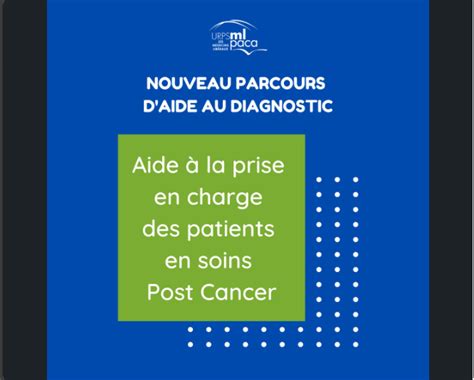 Parcours de soins global après le traitement dun cancer création d