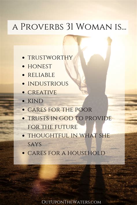 What Is A Proverbs 31 Woman Today These Qualities Should Describes All