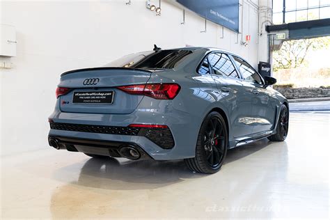 2022 Audi Rs3 Sedan Kemora Grey Classic Throttle Shop