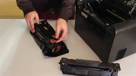 How To Replace Toner Cartridge CE278A CRG128 To HP Canon Printers YouTube