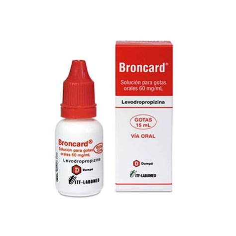 Broncard Gotas X Ml Farmacias B Hler Osorno