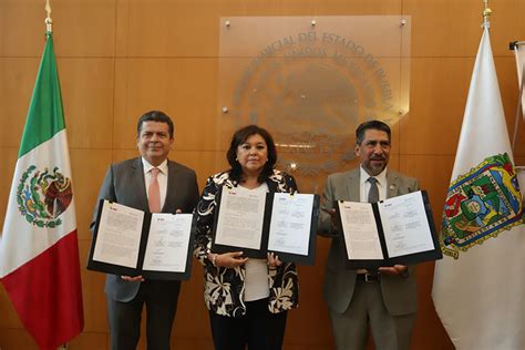 Poder Judicial De Puebla Y Universidad Madero Estrechan Lazos Primera