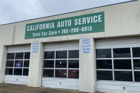 california auto service topeka ks auto repair towing california