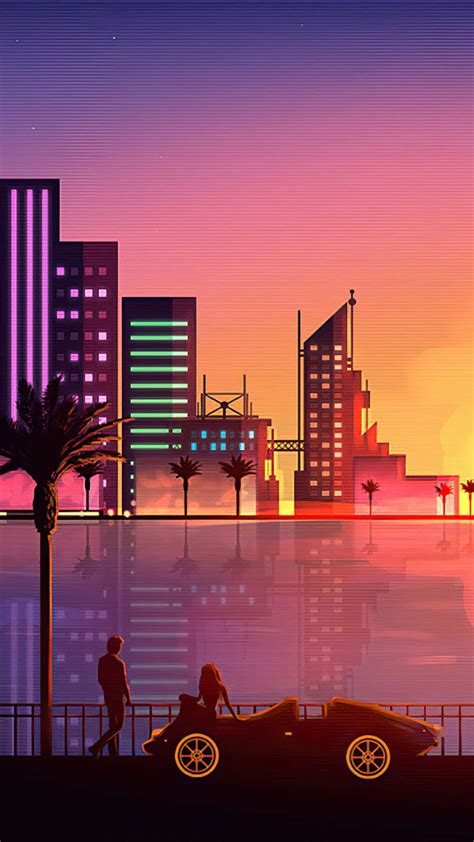 Miami Sunset Wallpapers 4k Hd Miami Sunset Backgrounds On Wallpaperbat