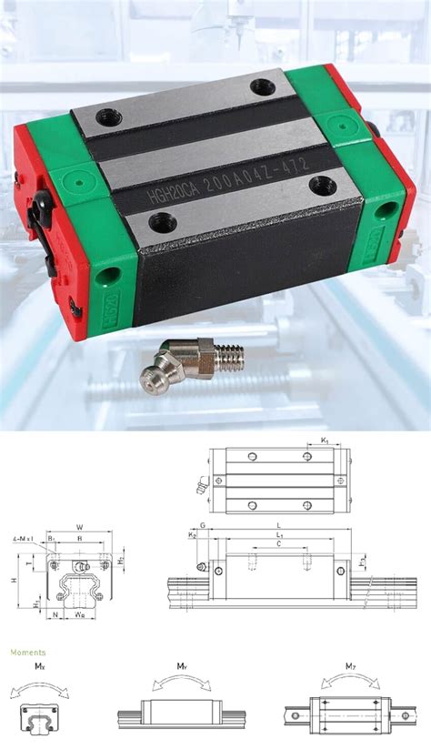 Hiwin Hg Linear Guide Rail Hiwin Hgh Cah Linear Guide And Block