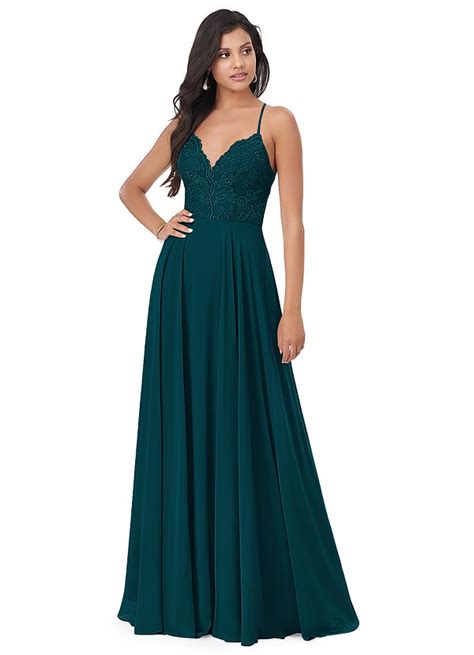 Azazie Sonya Pine Bridesmaid Dresses Azazie AU