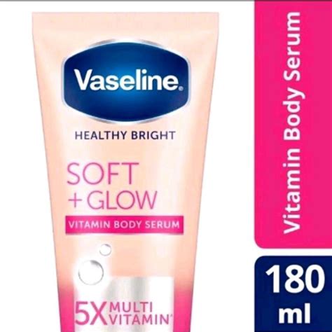 Jual Vaseline Soft Glow Vitamin Body Serum Ml Shopee Indonesia