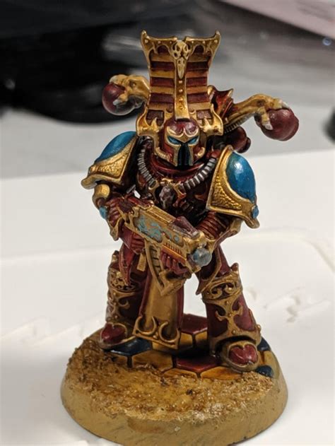 Just Finished The First Rubric Marine For My Brothers Thousand Sons