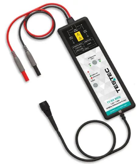 Testec Tt Sx 9001 30 Mhz Active Differential Probes User Manual