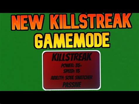 New Killstreak Gamemode In Roblox Slap Battles YouTube