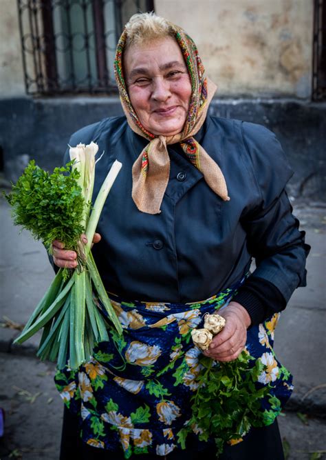 Babushka In The Market Lviv Western Ukraine Babushka Beautiful