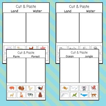 Animal Habitat Worksheets! by Super Savy | TPT