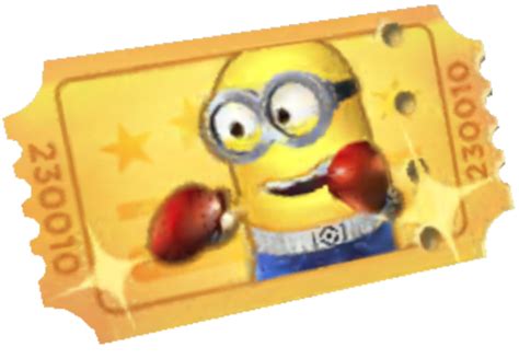 Golden Ticket Minion Rush Despicable Me Wiki Fandom Powered By Wikia