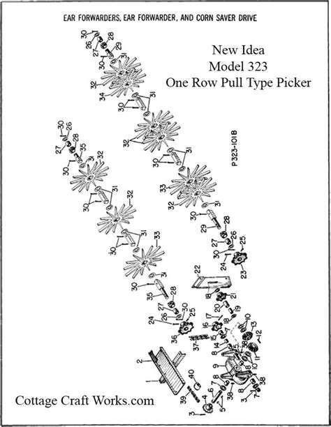 New Idea 323 Corn Ear Forwarder Saver Drive
