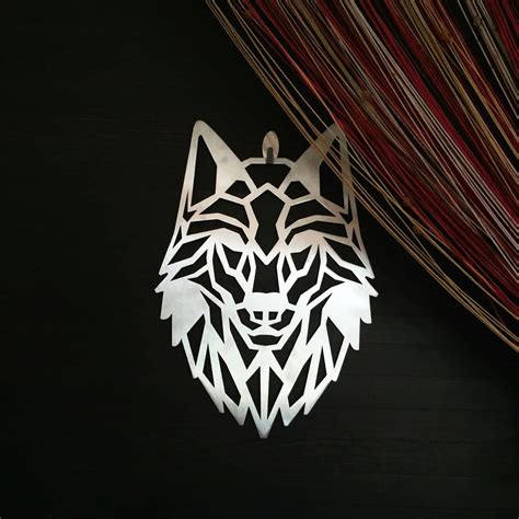 Wolf wall hanging Metal - Wall Accents Wall Art Home Décor | World Art ...