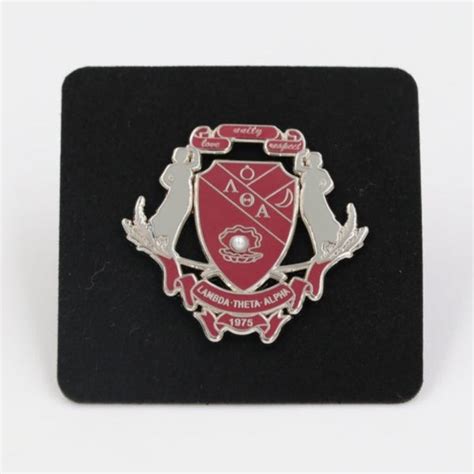 Lambda Theta Alpha Shield Pin Greek Divine And More