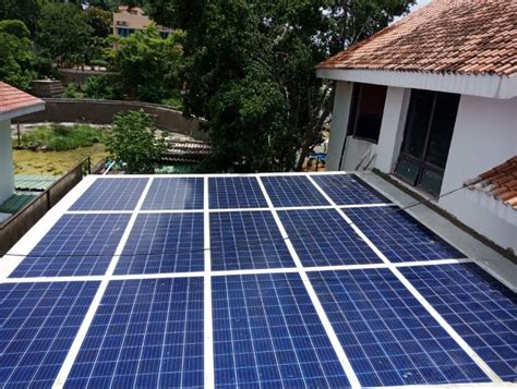 Visaka Atum India S First Integrated Solar Roof