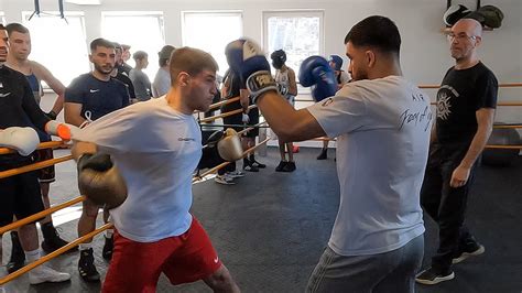 Sparring Day Beim Box Club Steinadler Khalit Mohammadzei Vs Tolga