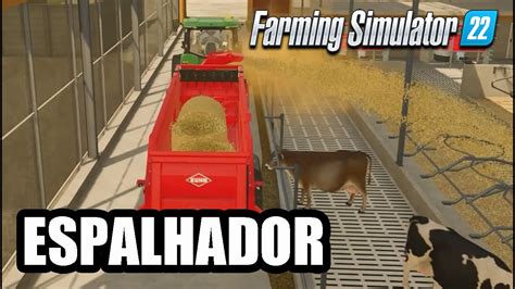 COMO COLOCAR PALHA PARA AS VACAS FARMING SIMULATOR 22 EP25 YouTube