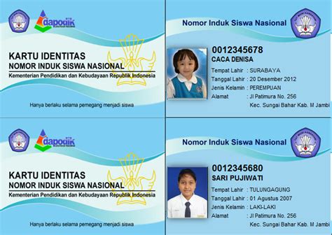 Detail Contoh Nomor Induk Siswa Koleksi Nomer 42