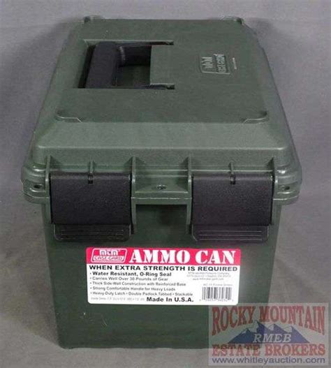 New MTM Case Gard Large Ammo Can Rocky Mountain Estate Brokers Inc