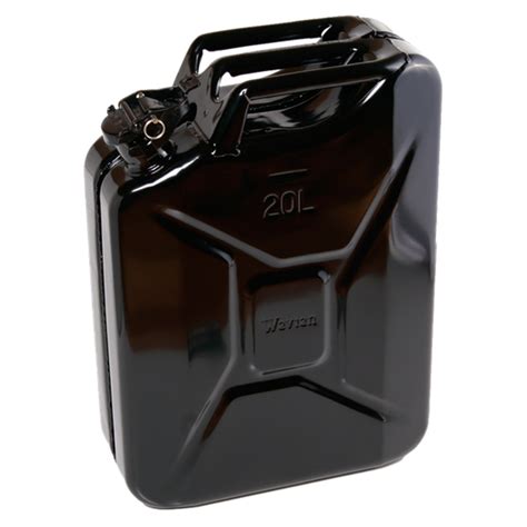 Gallon 20 Liter Black Matte Metal Gelg Jerry Can 56 Off