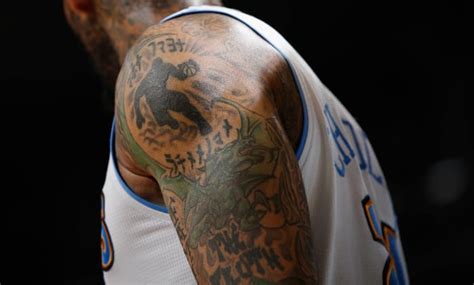 Some Of The Best And Worst Nba Tattoos Yardbarker