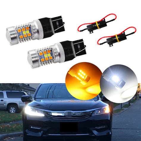 Switchback 28 SMD LED Kit For 2016 2017 Honda Accord As Turn Signal