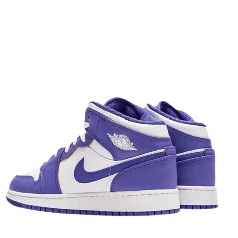 Air Jordan 1 Mid Gs Purple Venom Dq8423 511 Sneakermood