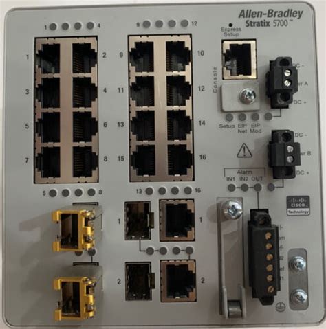 Allen Bradley Stratix 5700 1783 BMS20CGN Managed Ethernet Switch EBay