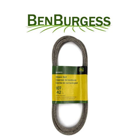 John Deere Deck Drive Belt Gx20072 Ben Burgess