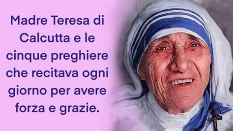 Preghiera Per La Famiglia Della Beata Madre Teresa Di Calcutta