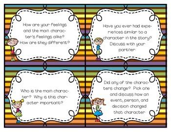 Realistic Fiction Genre Partner Cards By Allison Drolen Tpt