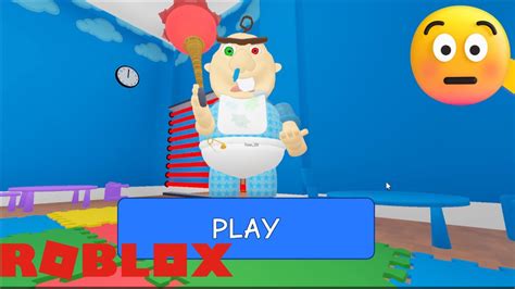 Roblox Escape The Baby Obby Youtube