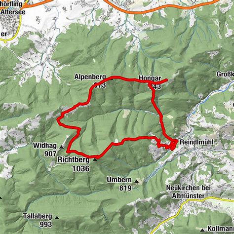 4 Gipfel Rund Um Den Gahberg Weyregg BERGFEX Wanderung Tour