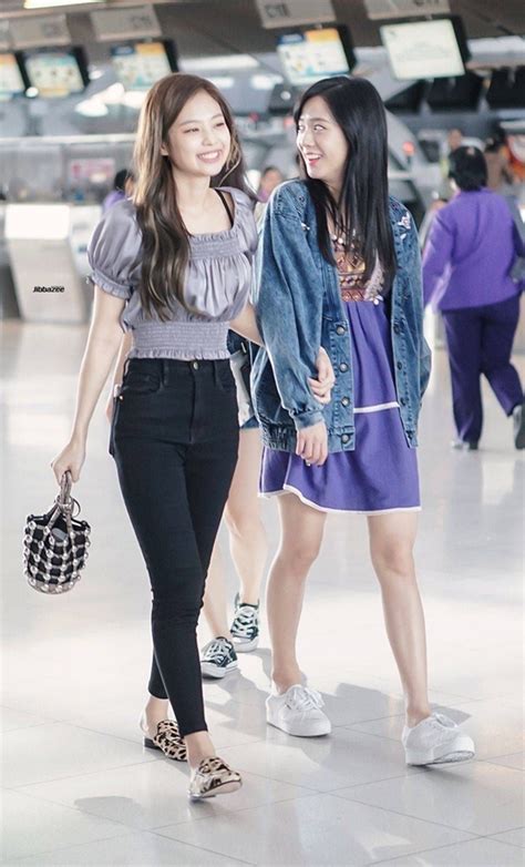 Blackpink Jisoo Airport Fashion Official Korean Fashion