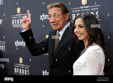 Former Nfl Player Joe Namath Left And His Daughter Jessica Namath Arrive At The 3rd Annual Nfl