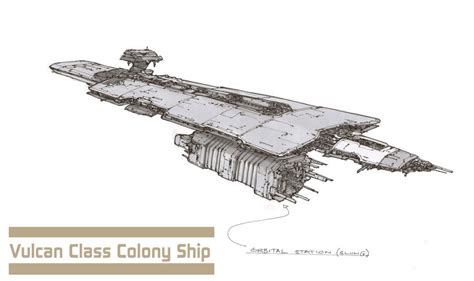 Colony Ship By Orpheus7 On Deviantart
