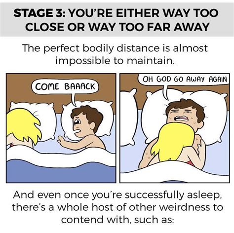 23 Comics That Capture The Highs And Lows Of Sharing A Bed With Your Partner Huffpost Life